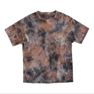 Reworked tie-dyed vintage T-shirt unisex